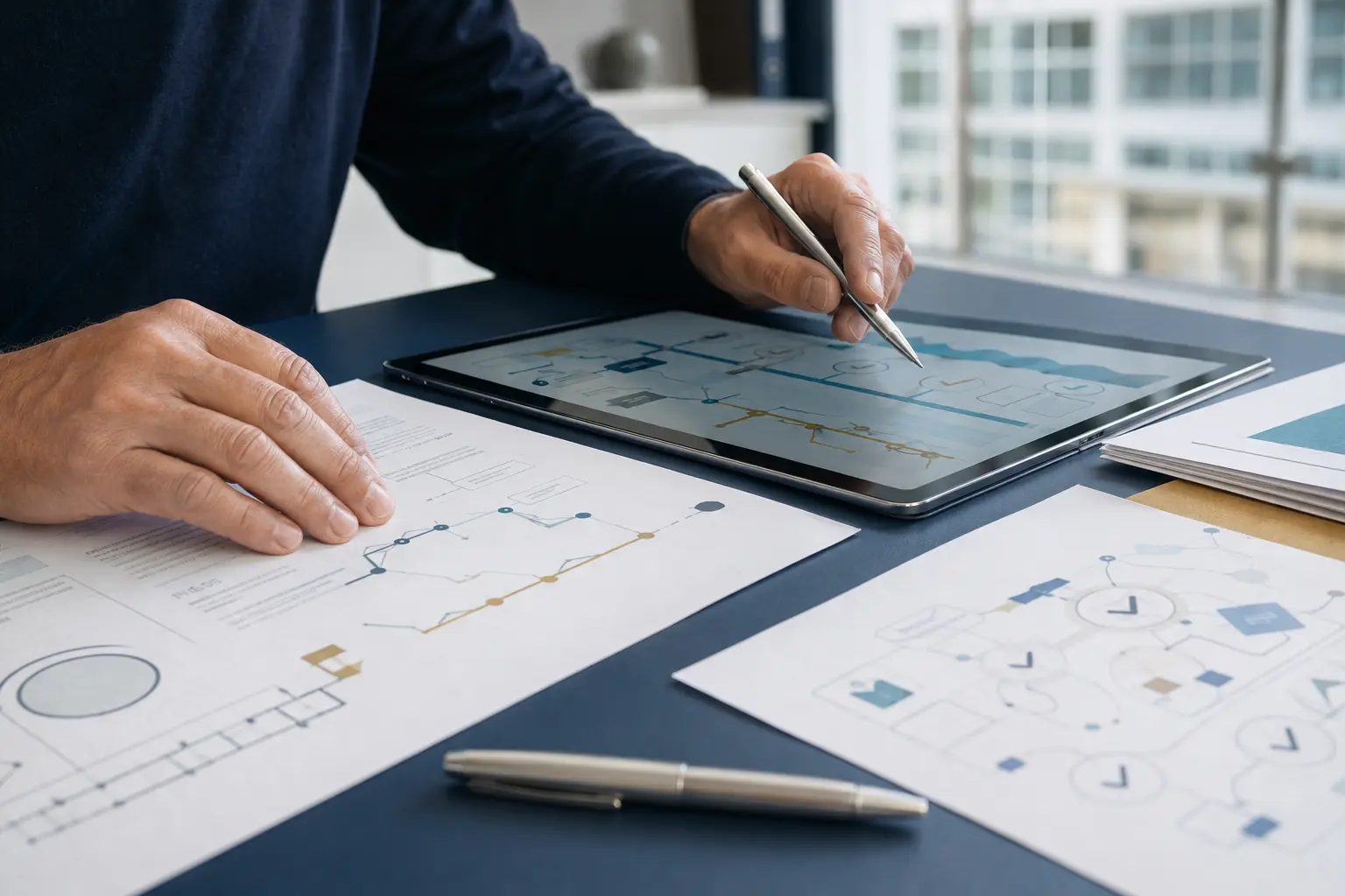 Análisis técnico de procesos, datos y evidencias